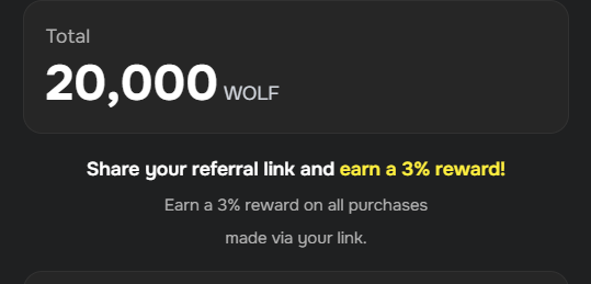 stonekjs's tweet photo. I just got my Wolf Coin airdrop. If you haven't applied yet, get on board now. It’s your turn to join the pack
#projectwolf $wolf #wolf https://t.co/ny52CIzHQt