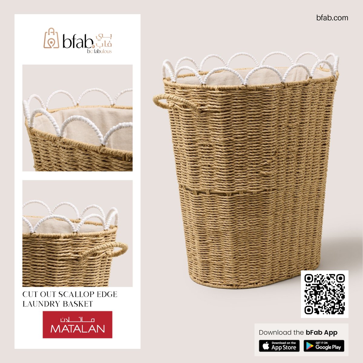 bfabjo's tweet image. Add a sweet, handmade touch to your home with our woven baskets

📍 Online Shop: bfab.com/homeware/bathr…

⚡#Matalanme #bFab 🛒#Shopnow 🏷️ #LowPrice 🌟#Greatquality #MatalanFashion