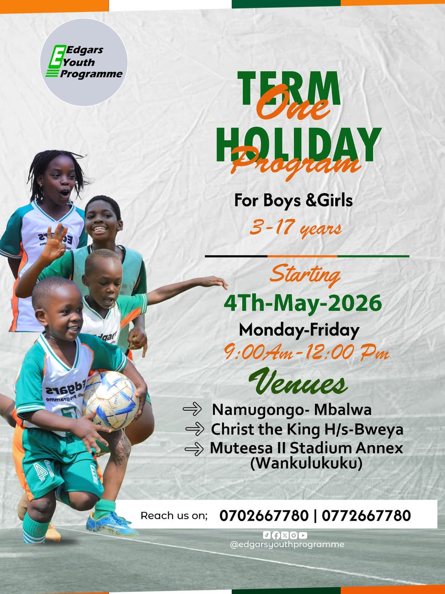 EDGARS YOUTH PROGRAMME tweet media