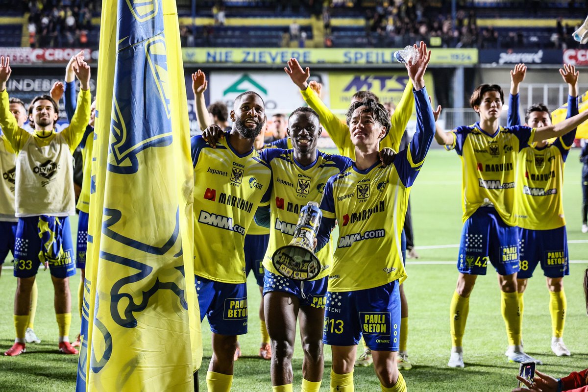 試合後サポーターに挨拶🙌