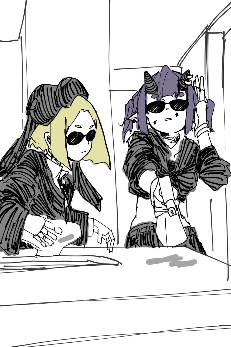 黒重ねる@絵 tweet media