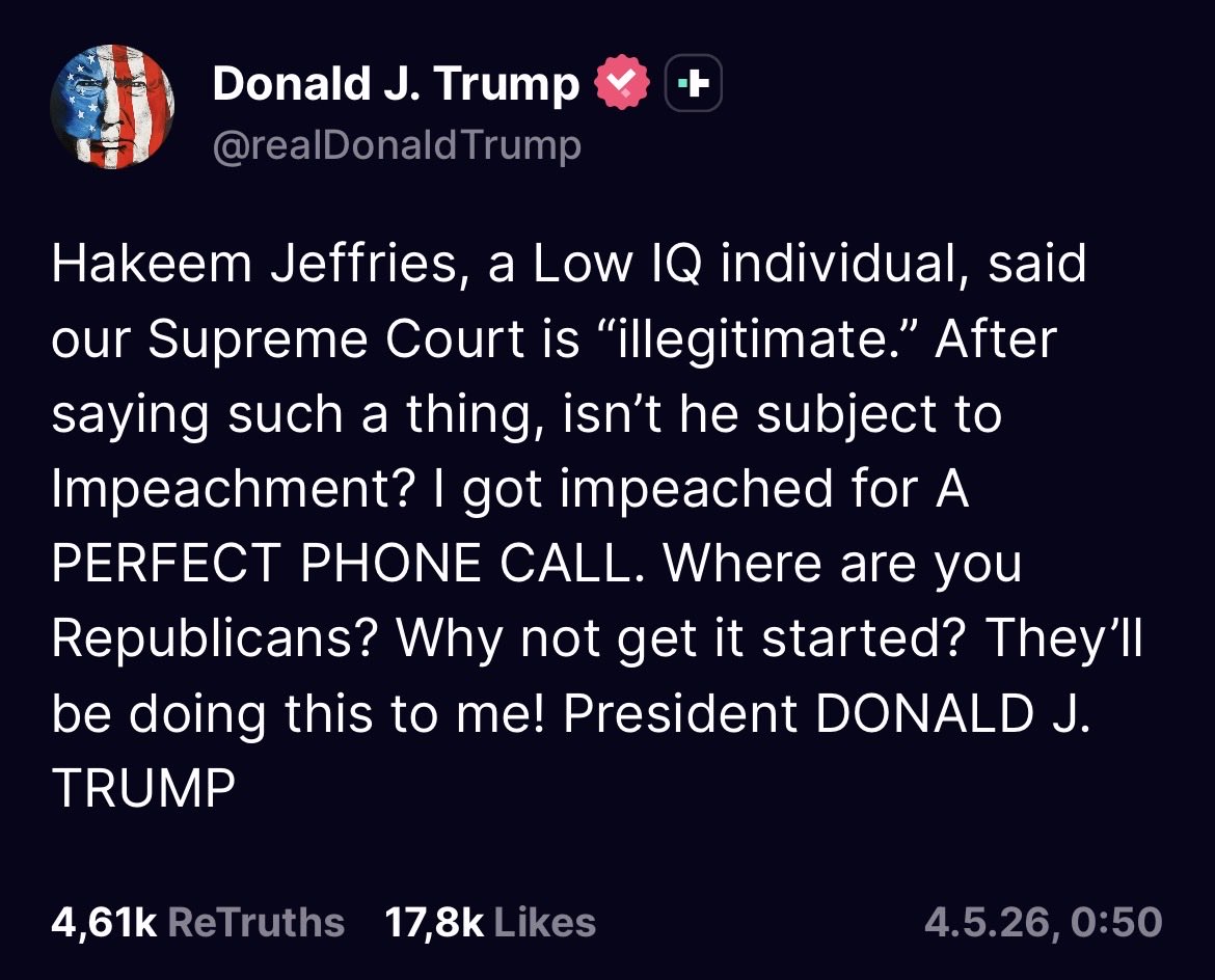 Übersetzungen von Donald Trumps Truth Social Posts tweet media