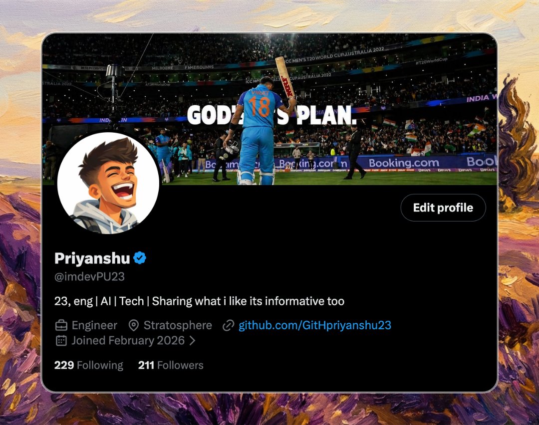Priyanshu tweet media