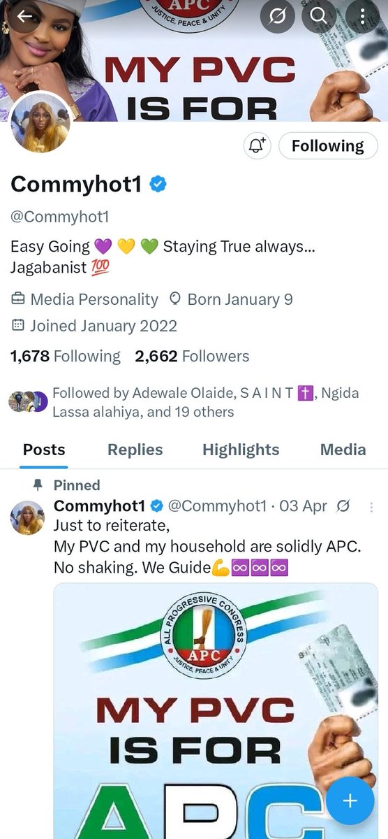 lonyebabe's tweet photo. @Commyhot1 @PeterObi @Godisthegreate How did I start following this empty headed person https://t.co/H2mPKWi4ZY