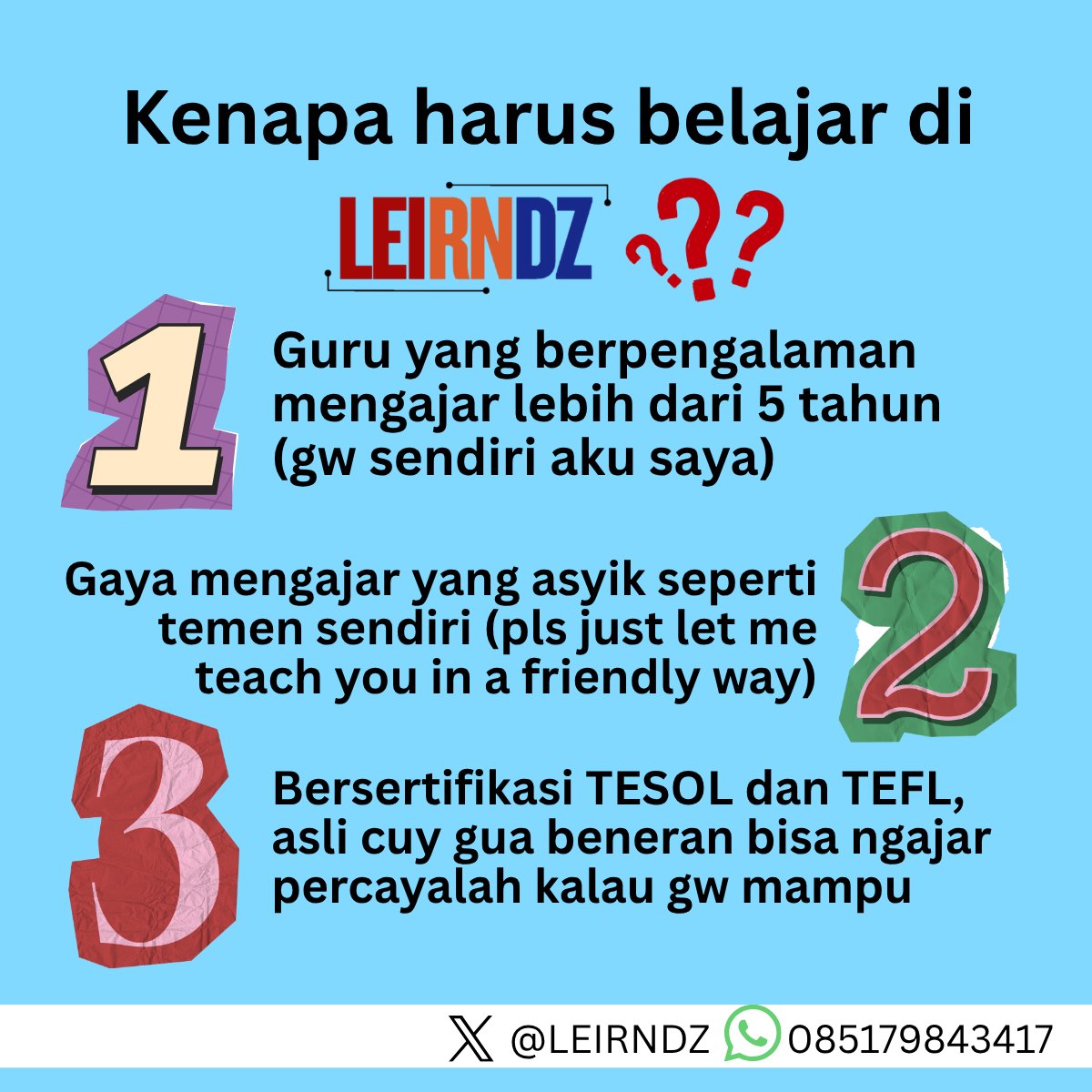 LEIRNDZ - Learn with Friendz tweet media