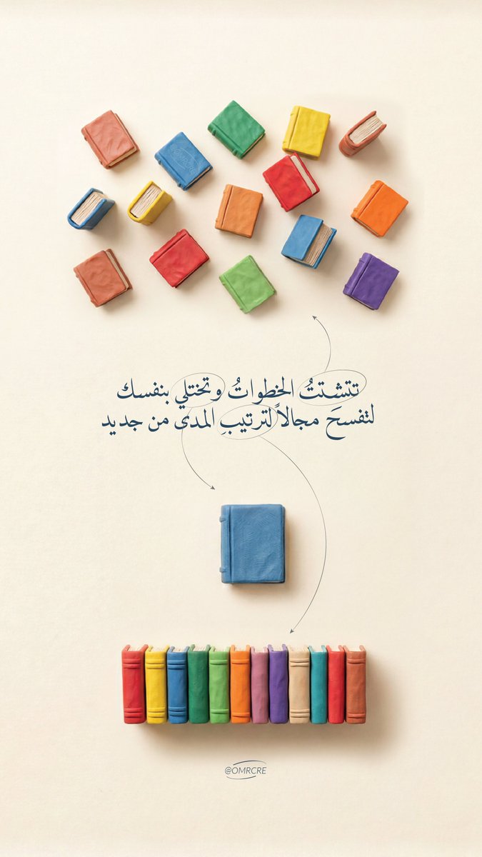 OMRCRE's tweet photo. تتشتت الخطوات، وتختلي بنفسك،
لتفسح مجالاً لترتيب المدى من جديد https://t.co/k8vpI3F8fT