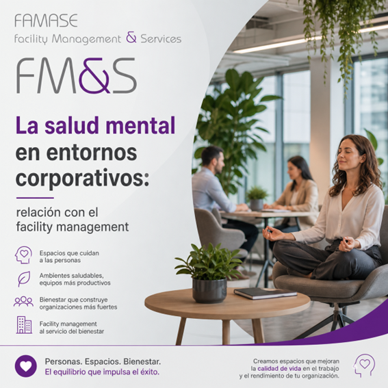 FamaseFm's tweet photo. El concepto de bienestar silencioso 🌿 todo aquello que influye en cómo nos sentimos sin que apenas lo percibamos. No es visible, pero sí determinante en la productividad 📈, el compromiso y la sostenibilidad del negocio. Aquí es donde los servicios de facility 🏢entran en juego https://t.co/bK0DbrB3U4
