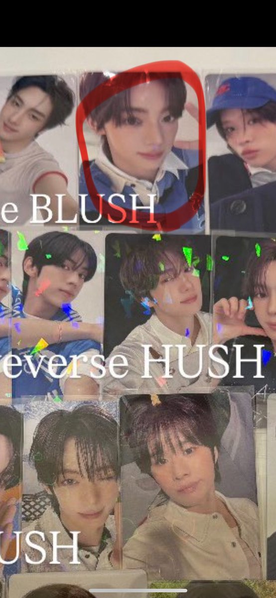 pvk_x5's tweet photo. @carat_svt104 検索より失礼致しま���。ハンジンを求めております。⭕️をつけたもの同士交換可能でしょうか？ご検討よろしくお願いいたします。 https://t.co/f0Ousk8yrr