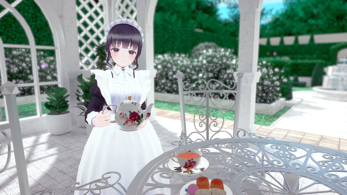 VRCメイド集会@次回5月10日日曜22時半～ tweet media
