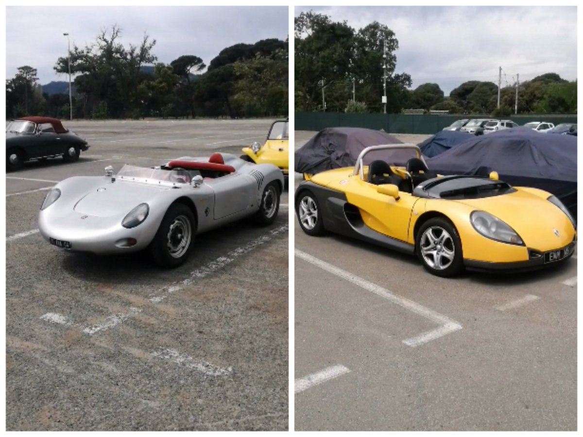 Rogowiczfreder1's tweet image. Deux petites beautés, mais faut pas être grand .. Sinon tu dépasses 🤷
#Renault #Porsche
#alpesmaritimes