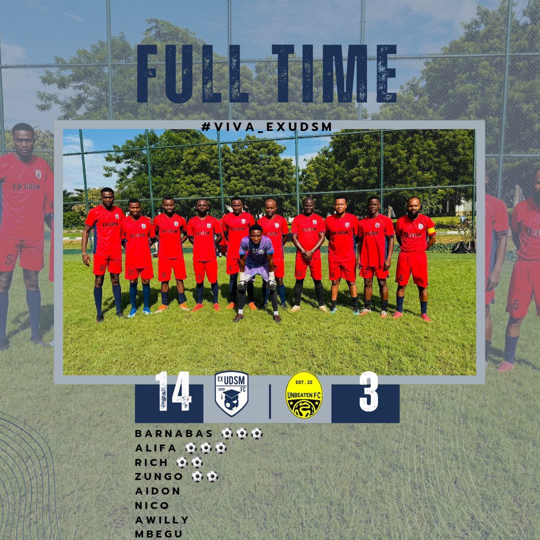 Ex_udsmFc's tweet photo. 03/05/2026 
Well done team https://t.co/vJmY3vNfhY