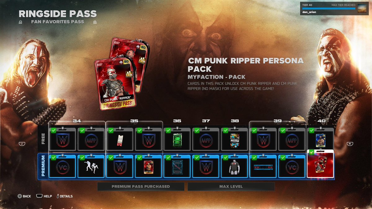 ZachIsTheMan_'s tweet photo. So I’ve been on Tier 40 for maybe a week an a half now, at first I thought my game was buggin out but….ive looked EVERYWHERE and for some reason I can not find these DAMN CM Punks!!! I did not pay $150 for this game to not give me what I want someone help plz! #WWE2K26 https://t.co/X1v2bd2Yey