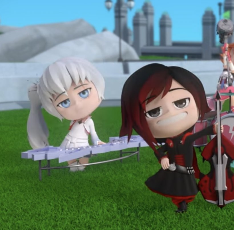 jaYTgameNews's tweet image. ❤️🩵 #RubyRose #WeissSchnee #RWBY