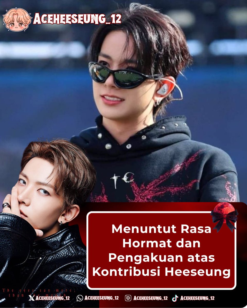 aceevan_12's tweet photo. 040526 NOTICE

Artikel terbaru yang dirilis secara resmi oleh BELIFT mengandung implikasi yang mengabaikan kontribusi yang telah diberikan Heeseung selama ia masih menjadi bagian dari grup. Kepergiannya tidak menghapus kerja keras, upaya, dan dampak yang ia berikan selama waktu— https://t.co/e0hJzU6TW8