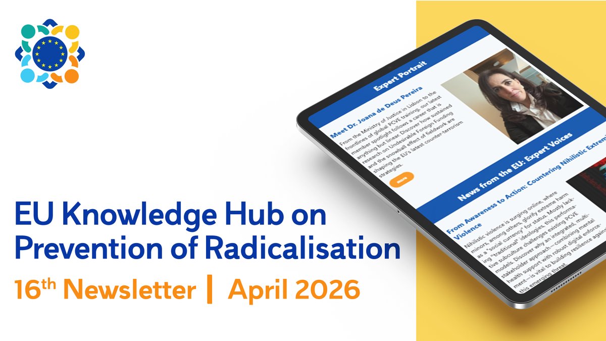 EU Knowledge Hub on Prevention of Radicalisation tweet media