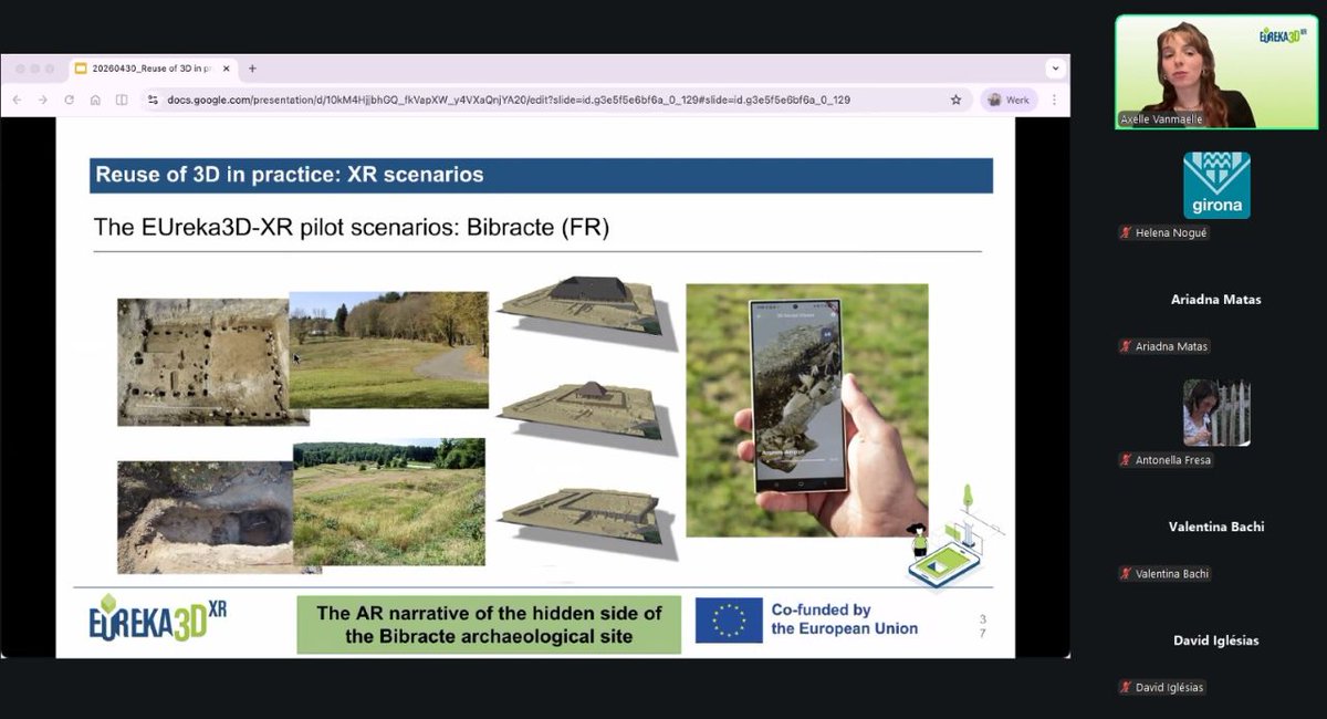 PhotoConsortium's tweet image. ✨ A rewarding conclusion to our EUreka3D-XR webinar series!  

Thanks to our speakers for their valuable contribution around #3DData, copyright, #publicdomain, and the #reuse of 3D in #XRscenarios!

Recordings and presentations: eureka3d.eu/lifecycle-3d-w…