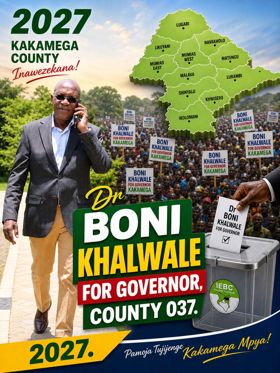 Dr Boni Khalwale, MD, CBS tweet media