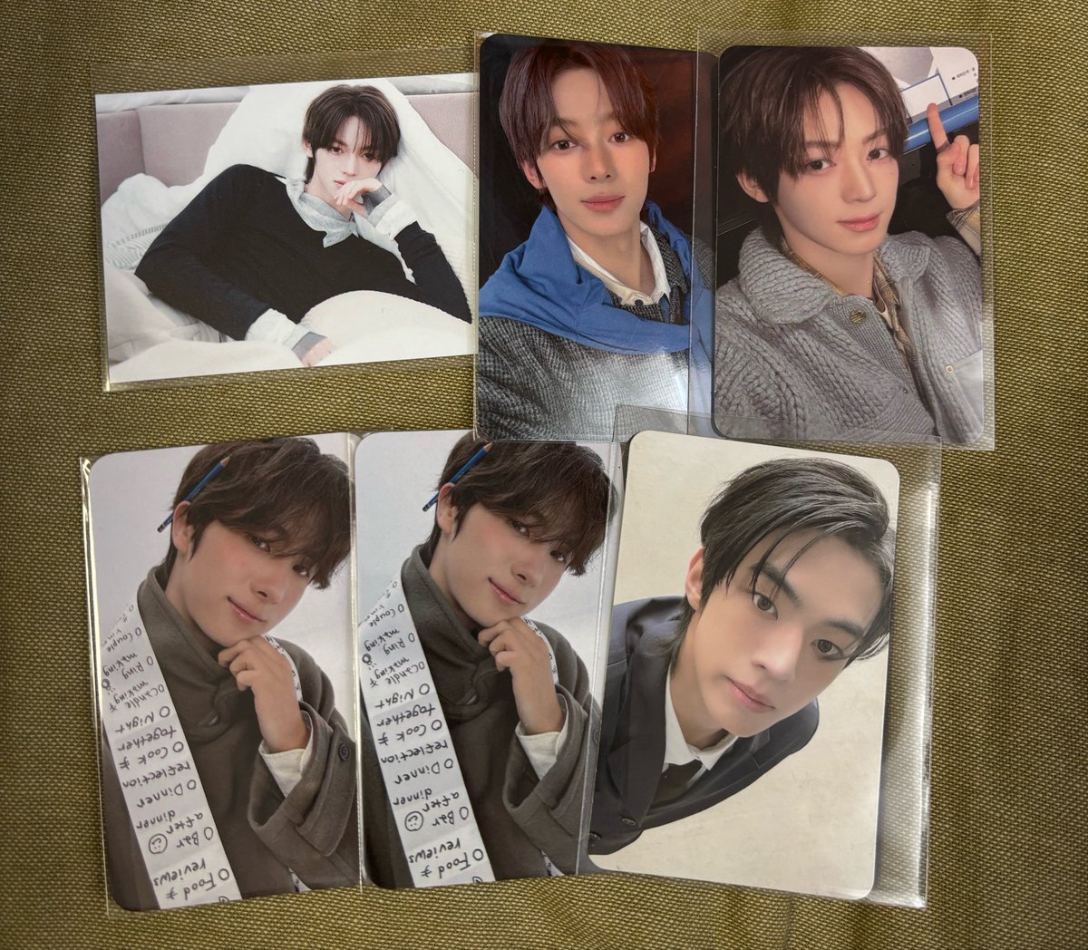 yt__2725's tweet photo. TWS  NO TRAGEDY compact ver RUSH HUSH BLUSH 封入 Amazon アマゾン 店舗特典 トレカ ミニカード 交換

譲 ドフン ヨンジェ ハンジン

求 ジフン(同異種検討)

5/9 Kstyleでの手渡し、郵送での交換
当てはまる方いらっしゃれば画像と共にご連絡お願いいたします🙇🏻‍♂️
#TWS交換 https://t.co/Nk0mmVtvA8