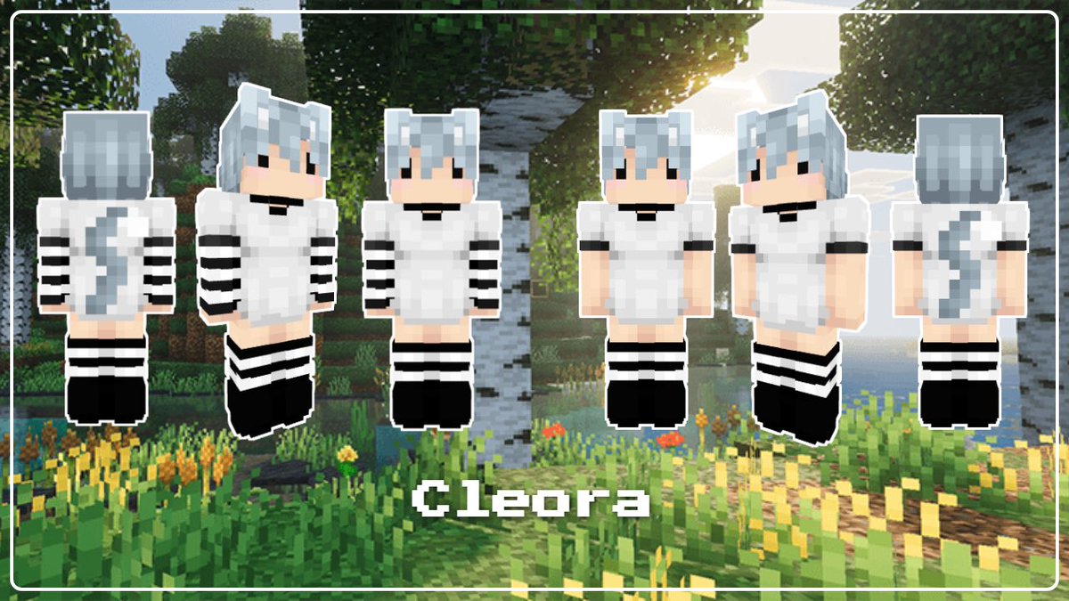 Cleora ~ Minecraft Skinner tweet media