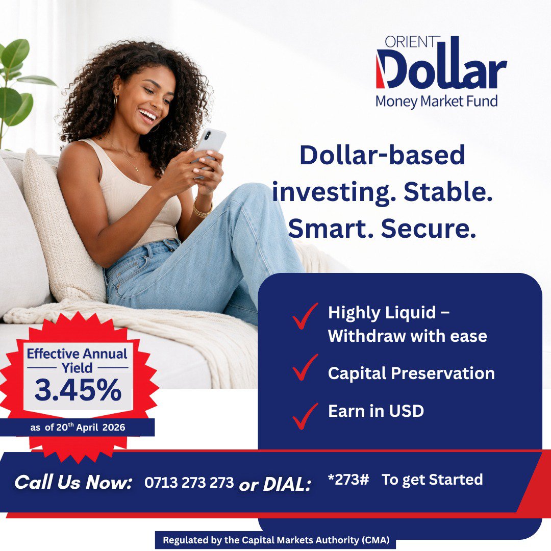 orientasset's tweet photo. Start Monday with your dollars doing more.Why let your USD sit idle when it can earn 3.45% effective annual yield with Orient Dollar Money Market Fund?  
Stable. Smart. Secure. And fully liquid whenever you need it.Dial *273#* or call 0713 273 273 to get started today. https://t.co/dryKU9NAP6