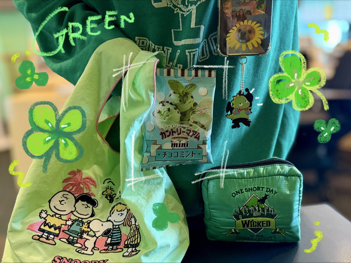 緑子 ‪‪❤︎‬‬カントリー雑貨‪‪❤︎‬ きょうのまんちたいむ可愛いでしょお💚💚
