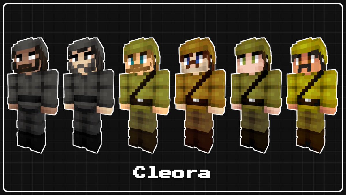 Cleora ~ Minecraft Skinner tweet media