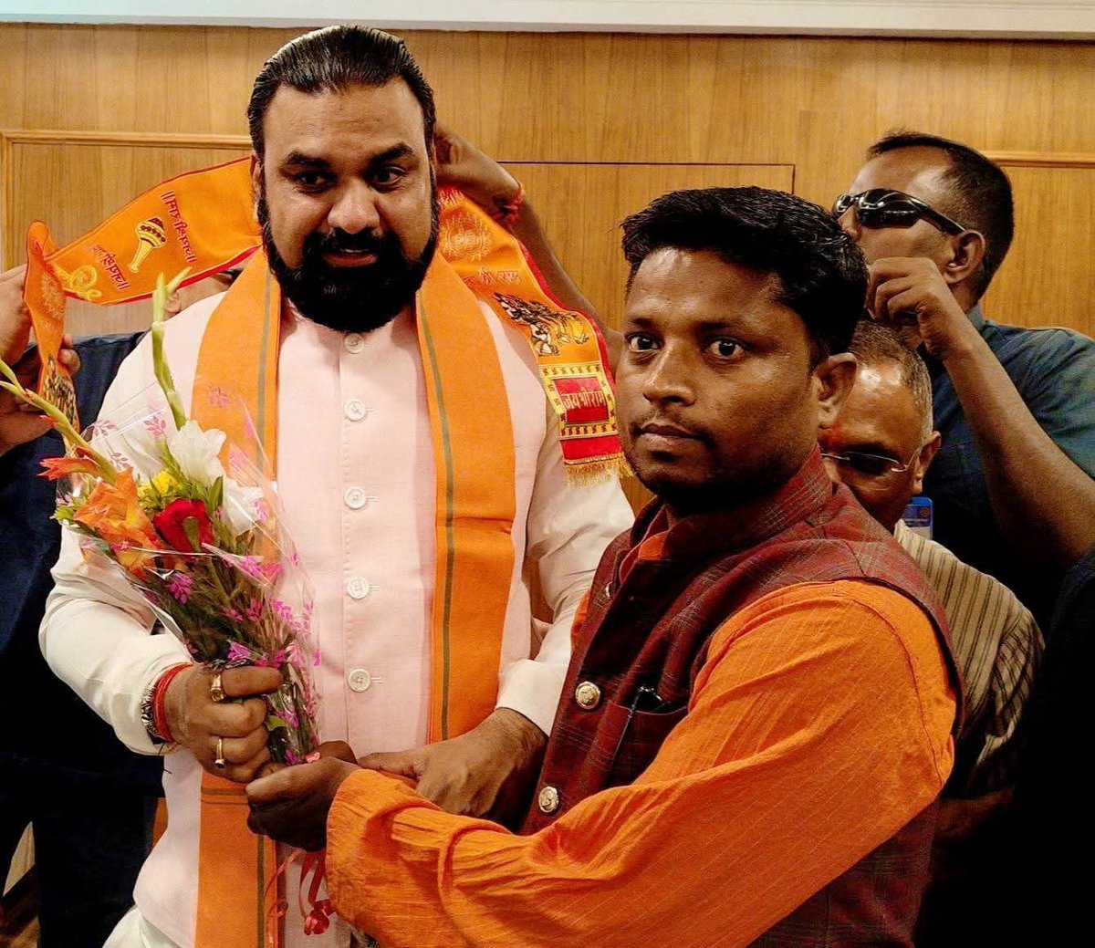 ASHOKSINGHJDU's tweet photo. बिहार के माननीय मुख्यमंत्री श्री @samrat4bjp जी से शिष्टाचार भेंट किया 
हमारा बिहार हर दिन नयी ऊंचाई  के शिखर पर पहुंचे ऐसी मंगल शुभकामनाएं है https://t.co/FeOh0JjYDk