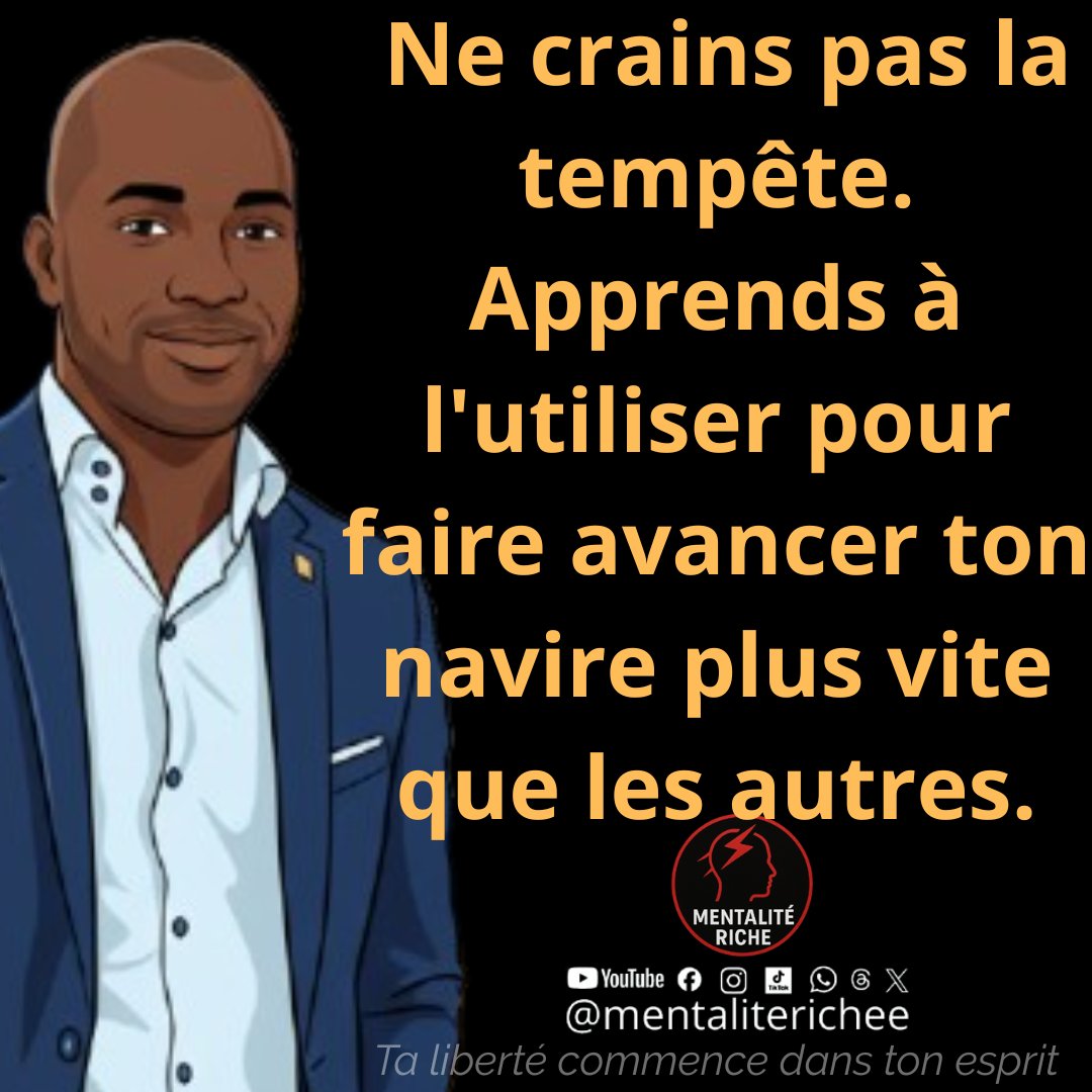 mentaliterichee's tweet image. Le vent éteint la bougie, mais il anime le feu. #mindset #motivation #investissement #libertéfinancière #mentalitériche