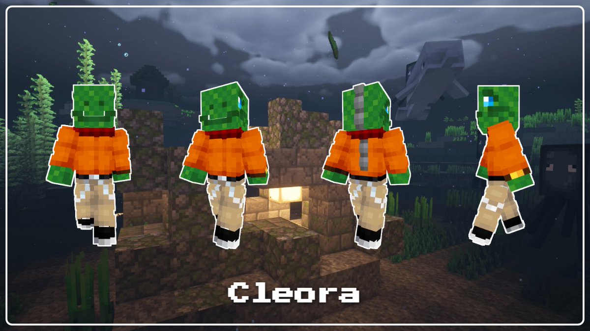 Cleora ~ Minecraft Skinner tweet media