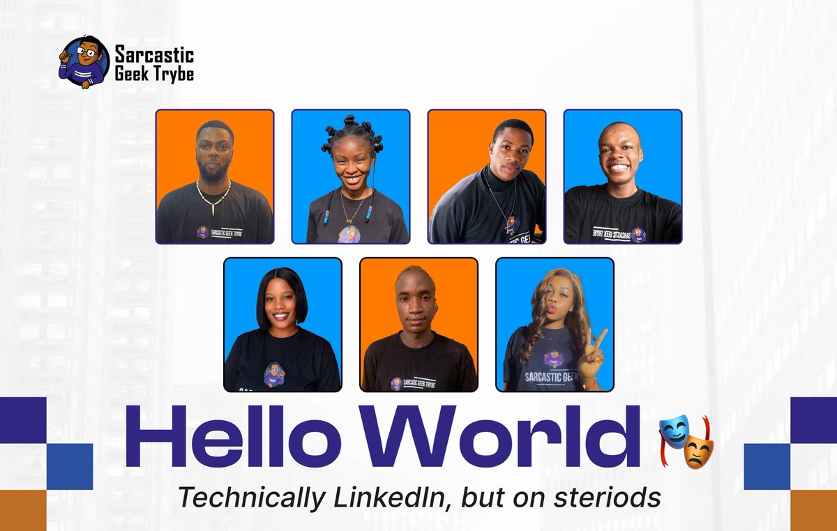 Sarcastic Geeks Trybe 🎭 tweet media