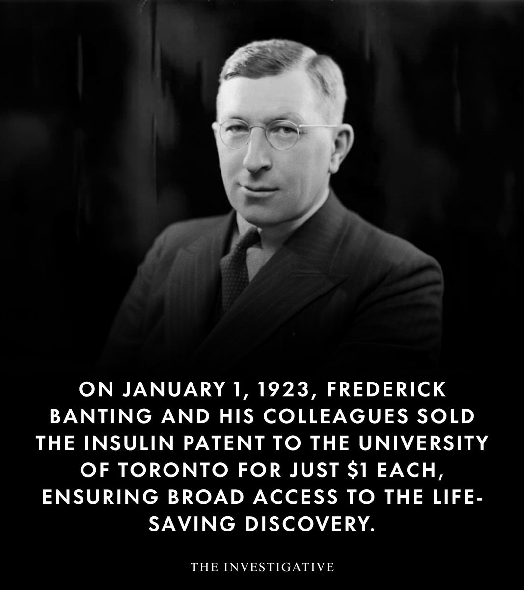AnonymousNewsHQ's tweet image. Before the medical breakthroughs of the early 1920s, a diabetes diagnosis was effectively a death sentence. The only known treatment was a grueling starvation diet intended to prolong life by just a few months.

#insulin #medical #discovery #history #healthcare #legacy