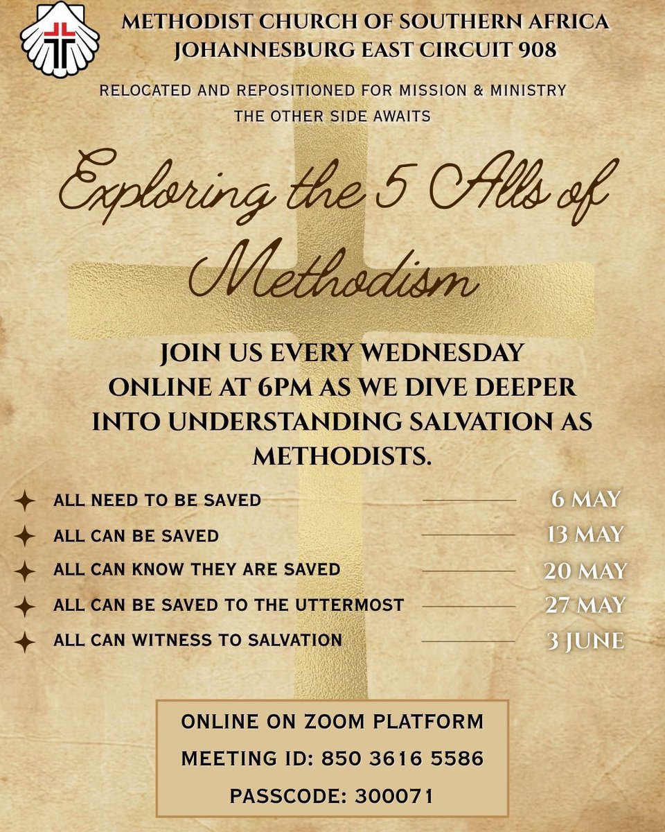 Bedfordview Methodist Church tweet media