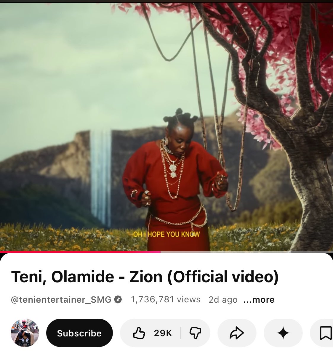 <a href="/TeniEntertainer/">OBA ORIN THE REAL IDAN</a> Zion everyday 🎶❤️
