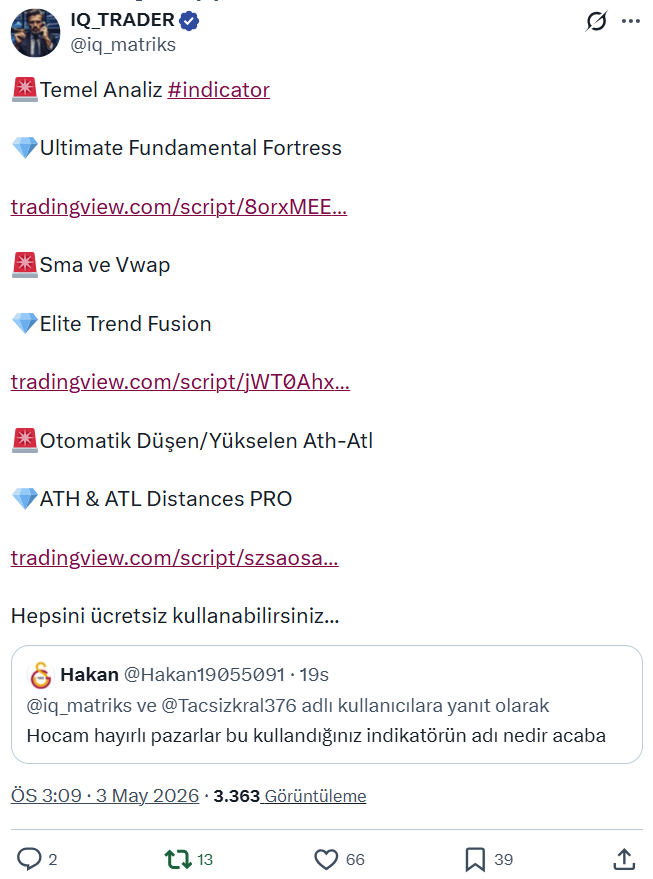 iq_matriks's tweet photo. Gece tradingview hesabım yoğun ilgi görmüş, teveccühünüz gençler...
Ama o 3 indikatörün toplam değeri kadar vardır bu alıntıdaki #indicator bunu unutmayın💰💰

💎DipForge FRVP Pro - Phase Scanner 💎

Link:   👇     👇      👇

https://t.co/qMRIzEB0v9