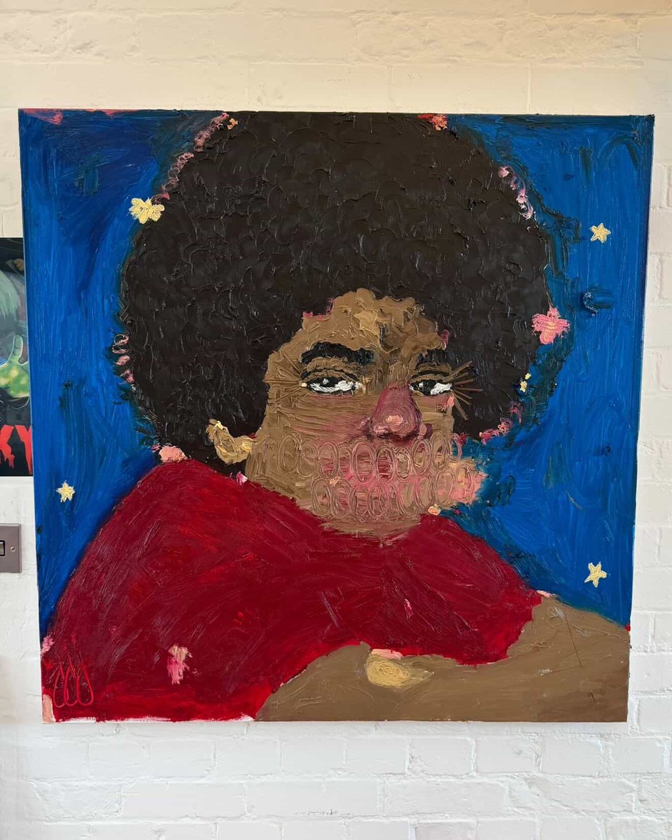 Olaolu Slawn has been commissioned to paint the cover art and vinyl for Michael Jackson’s forthcoming album.