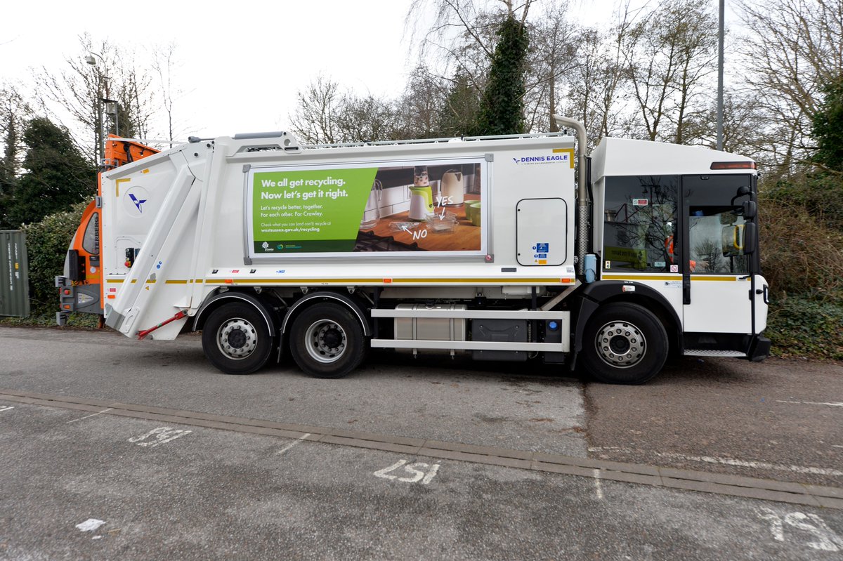 crawleybc's tweet photo. A quick reminder that bins will be collected as usual over this May bank holiday. Please place the bins scheduled for collection at the edge of your property by 6.30am. https://t.co/85T9zgeALq
