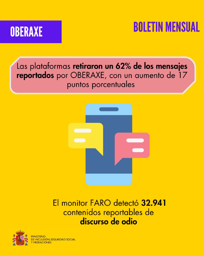 Ministerio Inclusión Seguridad Social Migraciones tweet media
