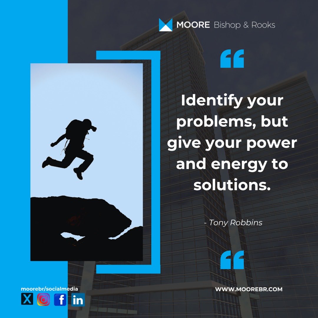 _MooreBR's tweet photo. You need to remember this, when you shift your mindset toward solutions, you begin to see possibilities where others see obstacles. Instead of being stuck on what’s going wrong, you train your mind to ask better questions:
What can I do? 
What’s the next step? 
How can this work?

This simple shift builds resilience and strengthens your ability to move forward, no matter the situation.

As you go this week, stay focused, stay determined, and keep choosing progress over perfection. Your future is shaped by the actions you take today.

#MooreBishopandRooks
#MooreBR
#MondayMotivation
#MooreBRmotivates