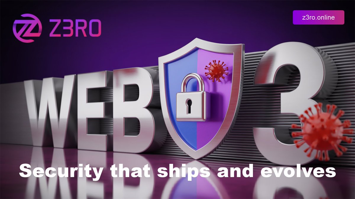 Z3ROOnline's tweet photo. 👍 Security that ships and evolves.

🚀 Our crew of tinkerers builds adaptive defense for governance and mempools.

🧠 Because #Web3 deserves guardians that can keep up.

#Z3RO https://t.co/ISqe3dQj5D