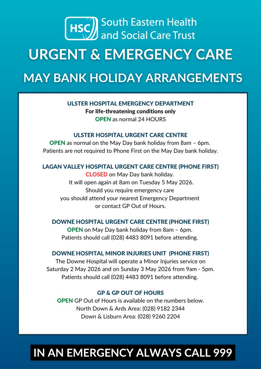 South Eastern Trust tweet media