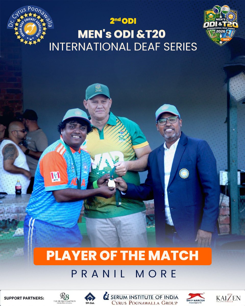 INDIAN DEAF CRICKET ASSOCIATION (IDCA)🇮🇳 tweet media
