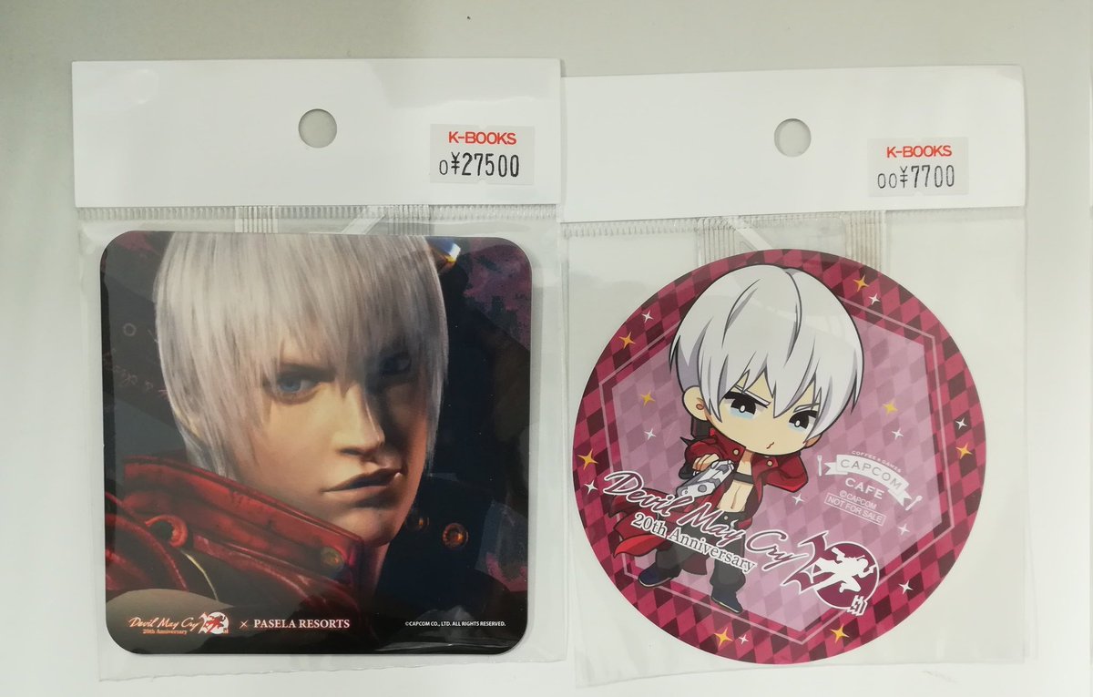 入荷情報】 デビルメイクライシリーズ ダンテ コースター 20周年記念