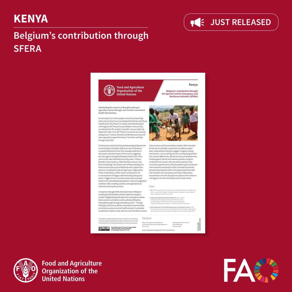 FAO in Emergencies tweet media