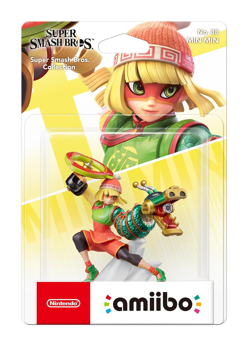 NerdyDeals247's tweet image. 52 Prozent Rabatt: Schnappt euch ARMS amiibo Min Min jetzt für aktuell 9,50 Euro bei Amazon.

Zu Amazon:
amzn.to/4nb41Rt

Affiliate-Link. #Werbung