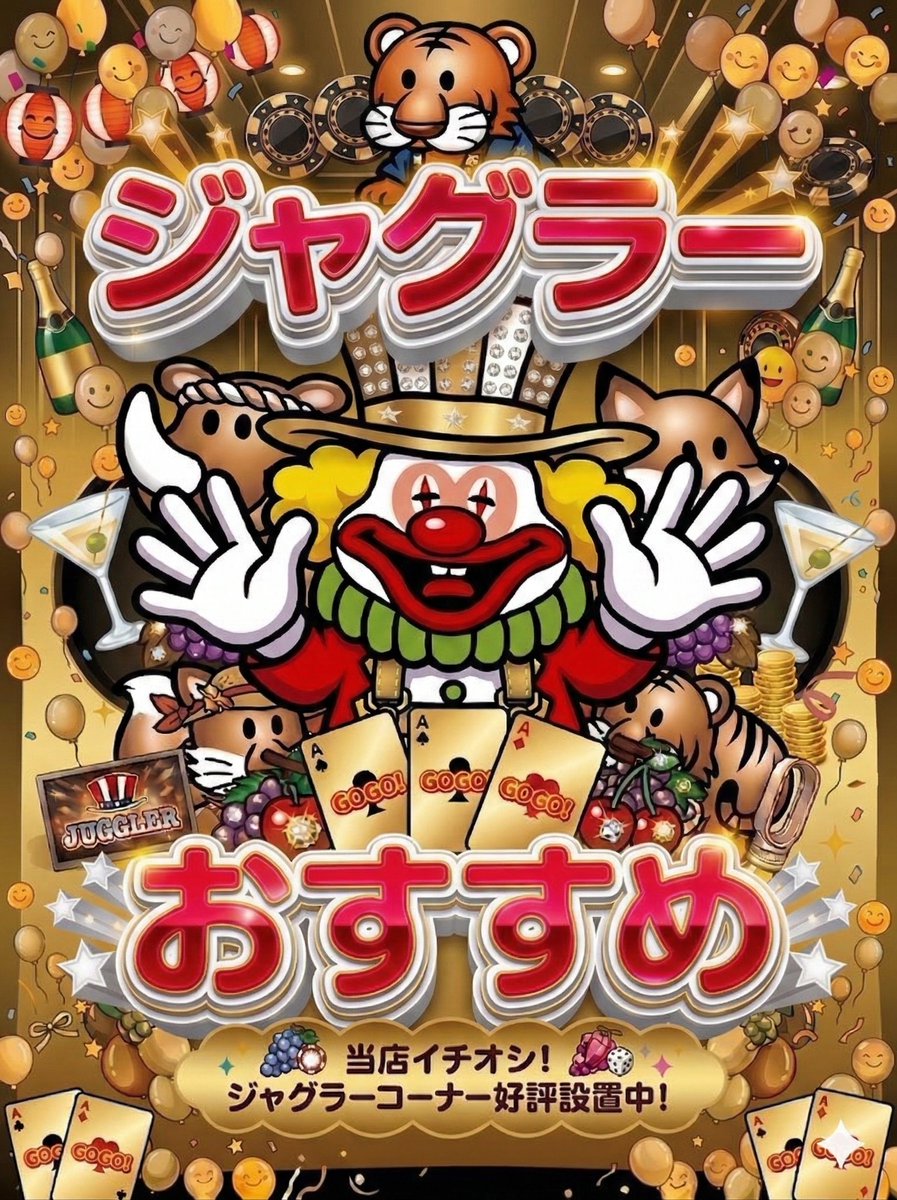marukitoda's tweet photo. 🔴🟠🟡🟢🔵🟣
おはようございます🌞
マルキマンです(*´▽｀*)

5月5日【火曜日】

ジャグラー＆エヴァ未来
🔴おすすめ🔴
4月29日～5月10日

ゴールデンウイークを
楽しもう😍
皆様のご来店
心よりお待ちしており���す🔥🔥
🟣🔵🟢🟡🟠🔴 https://t.co/mltkqfHRkA