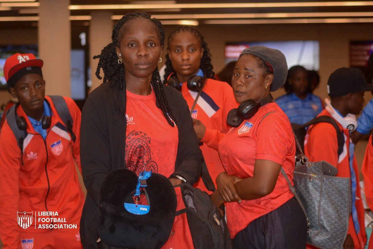 Liberia’s U20 football team has finally touchdown in Guinea Bissau ahead of their U20 women’s competition.