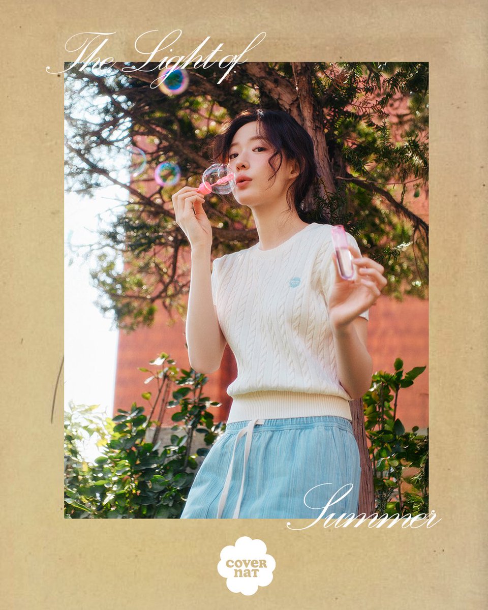 CovernatTH's tweet photo. 𝟸𝟼 𝚂𝚞𝚖𝚖𝚎𝚛 𝙲𝚘𝚕𝚕𝚎𝚌𝚝𝚒𝚘𝚗 𝚠𝚒𝚝𝚑 𝙲𝙷𝙾𝙸 𝚈𝙾𝙾𝙽 𝙹𝙸
𝚃𝚑𝚎 𝙻𝚒𝚐𝚑𝚝 𝚘𝚏 𝚂𝚞𝚖𝚖𝚎𝚛

คอลเลกชันใหม่ต้อนรับซัมเมอร์ที่สดใสในทุกมู้ด ☀️
ถ่ายทอดผ่านสไตล์ที่มีเอกลักษณ์เฉพาะตัว✨

#최윤지 #choiyoonji  #COVERNAT #Covernat_th
#Covernat_Thailand https://t.co/sYQWgfvuON