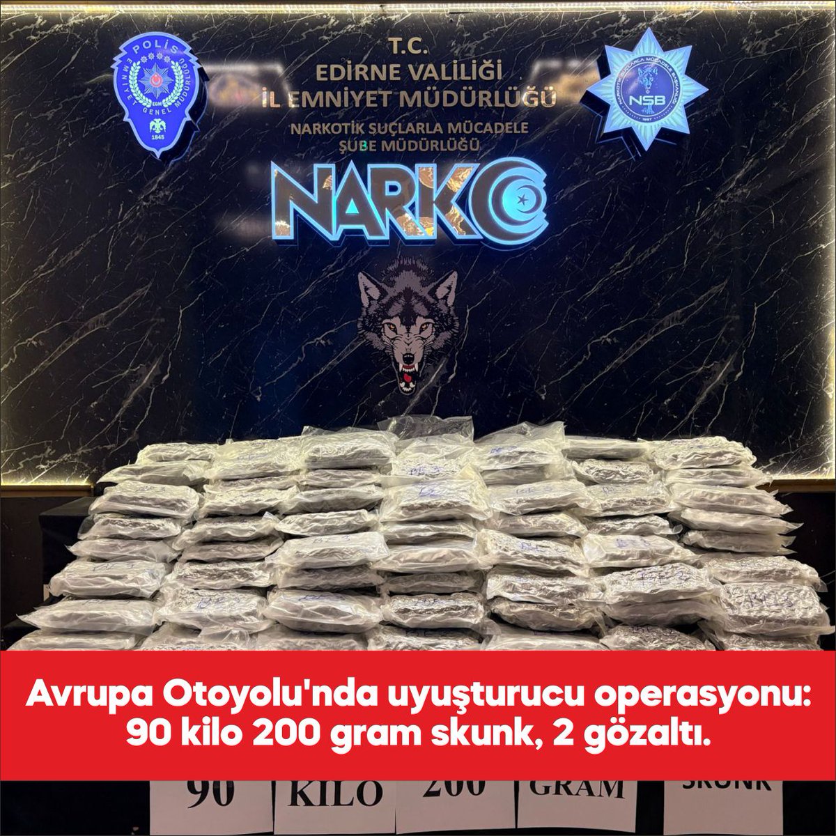 ilkhaber_gazete's tweet image. Avrupa Otoyolu’nda uyuşturucu operasyonu: 90 kilo 200 gram skunk, 2 gözaltı ilkhabergazetesi.com.tr/avrupa-otoyolu… #Gözaltı #Moldova #Narkotik #skunk #Uyuşturucu #Gündem