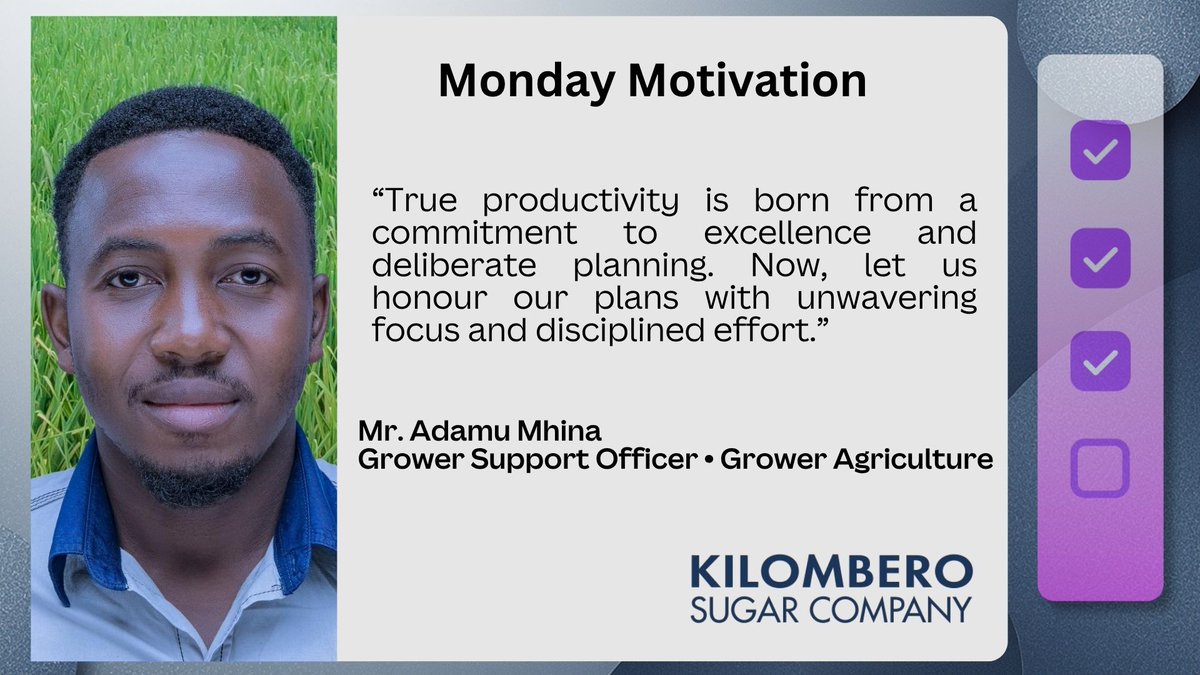 Kilombero Sugar Company Limited tweet media