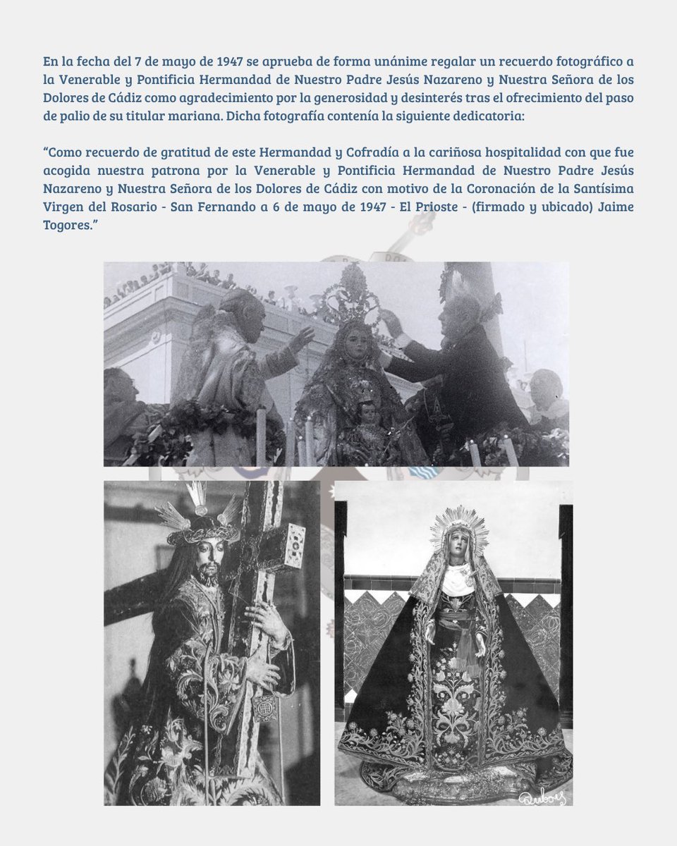 Archicofradía de Ntra. Sra. del Carmen Coronada tweet media